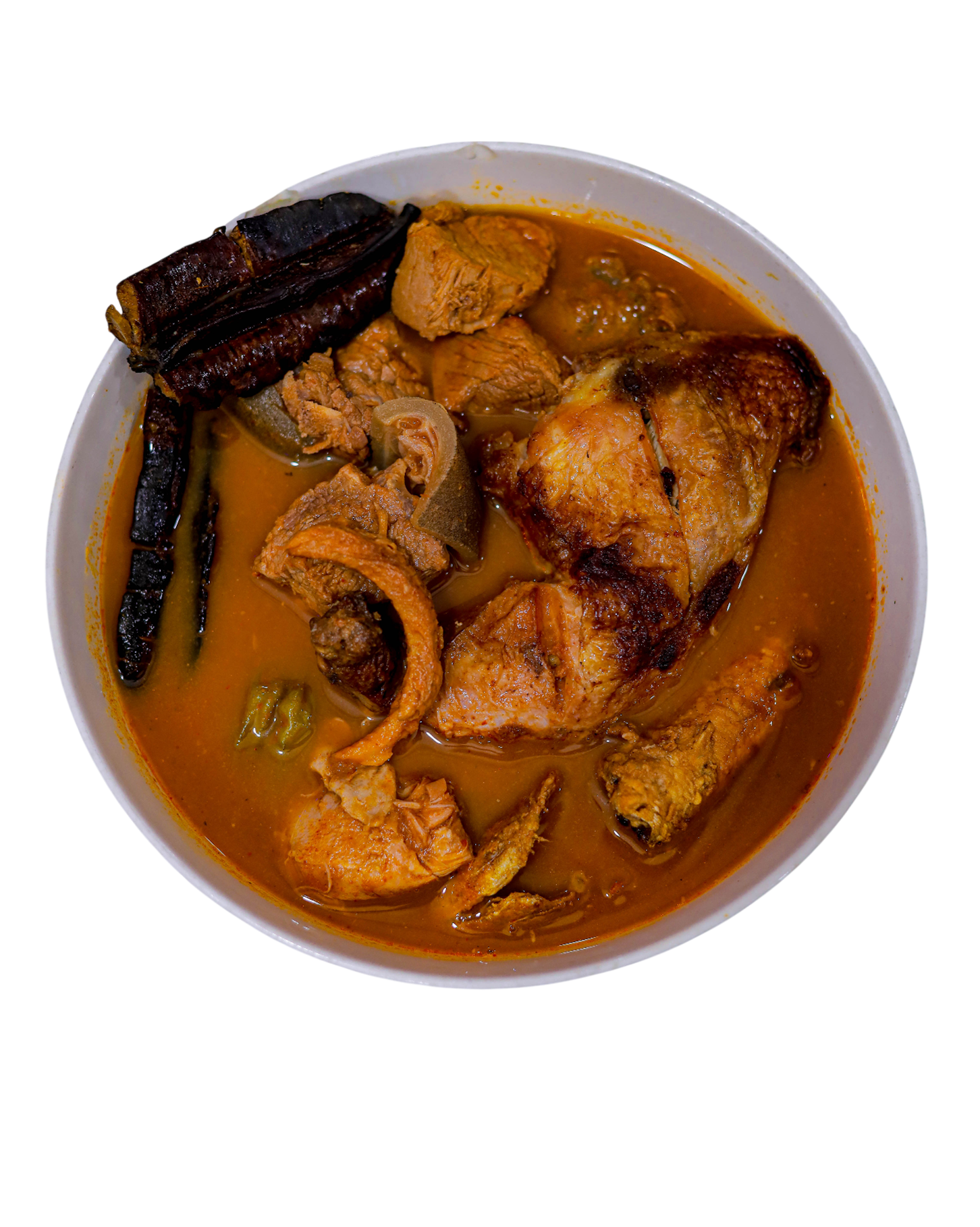 Fufu with Light Soup